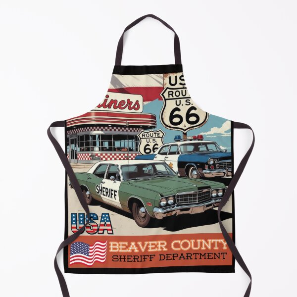 Item preview, Classic American Police/Sheriff cars 8 designed and sold by T-shirt365brand.