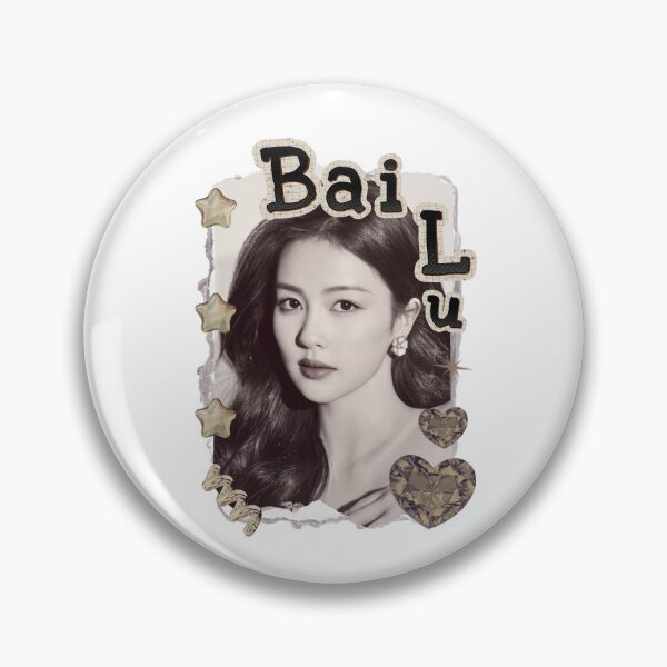 Item preview, Bai Lu (白鹿) Chinese Actress Cdrama Chinese Entertainment Scrapbook Collage Cozy Y2K Vintage Design designed and sold by HELL0WBELLO.