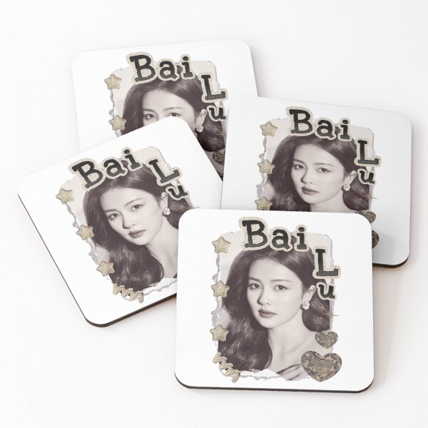Item preview, Bai Lu (白鹿) Chinese Actress Cdrama Chinese Entertainment Scrapbook Collage Cozy Y2K Vintage Design designed and sold by HELL0WBELLO.