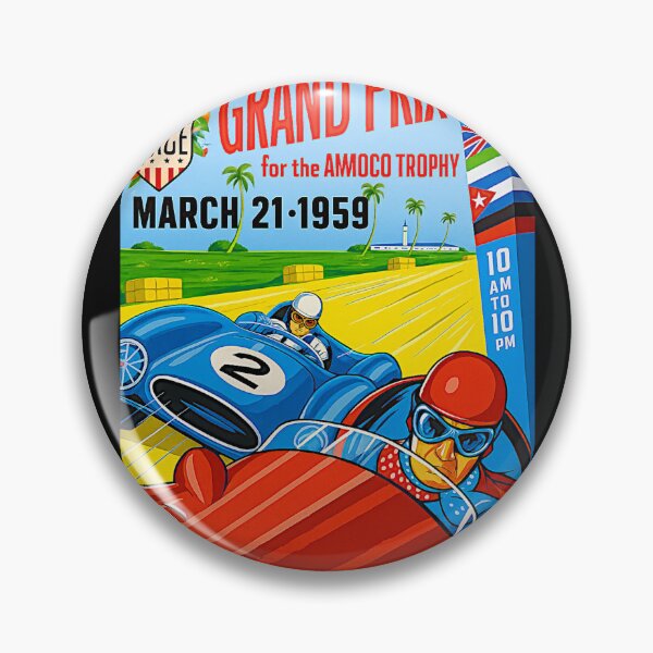 Item preview, Sebring 1959 12 hour Grand Prix vintage Variation#1 designed and sold by Helios Be. Lavsh.