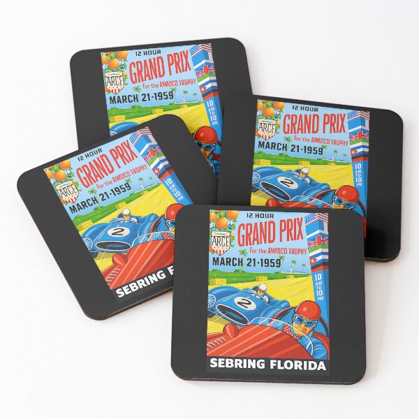 Item preview, Sebring 1959 12 hour Grand Prix vintage Variation#1 designed and sold by Helios Be. Lavsh.