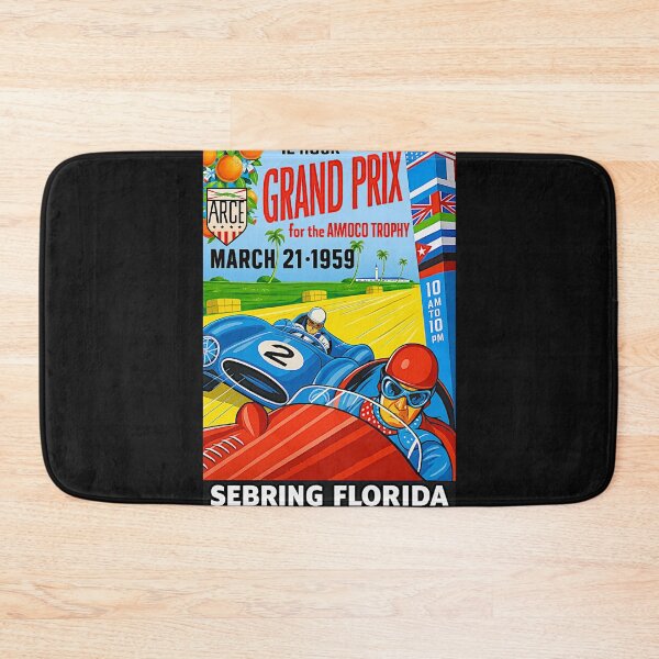 Item preview, Sebring 1959 12 hour Grand Prix vintage Variation#1 designed and sold by Helios Be. Lavsh.