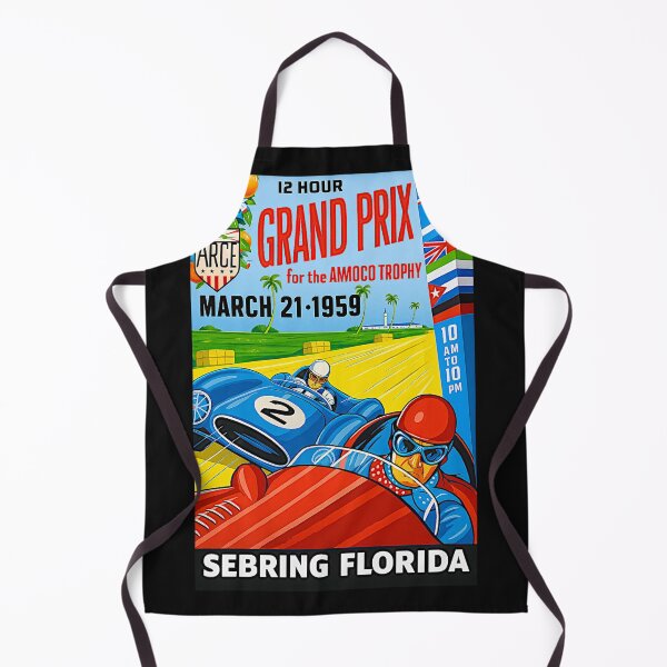Item preview, Sebring 1959 12 hour Grand Prix vintage Variation#1 designed and sold by Helios Be. Lavsh.