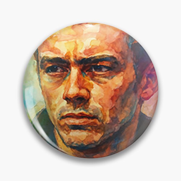 Item preview, James Dean Watercolour Portrait – Iconic Rebel Art Print designed and sold by ConorKeeganArt.