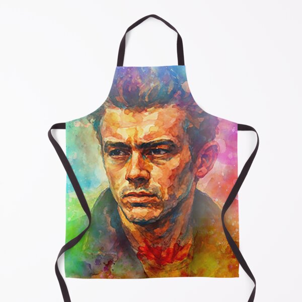Item preview, James Dean Watercolour Portrait – Iconic Rebel Art Print designed and sold by ConorKeeganArt.