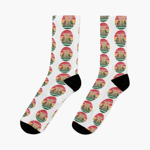 Item preview, Three Little Birds Retro Reggae Art - Rasta Colors & Leopard Print designed and sold by Hen-C-Art.