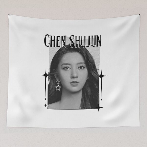 Item preview, Chen Shujun (陈姝君) Chinese Actress Cdrama Chinese Entertainment Scrapbook Collage Cozy Y2K Vintage Design designed and sold by HELL0WBELLO.