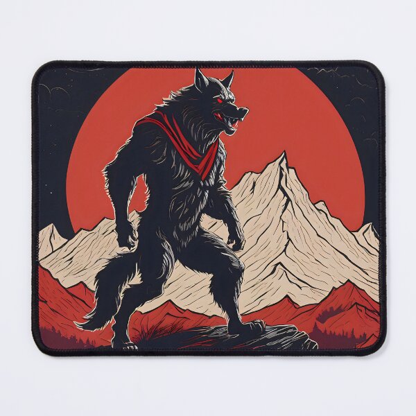 Item preview, A Hunter Cursed by the Crimson Moon. designed and sold by MissYouONLY.