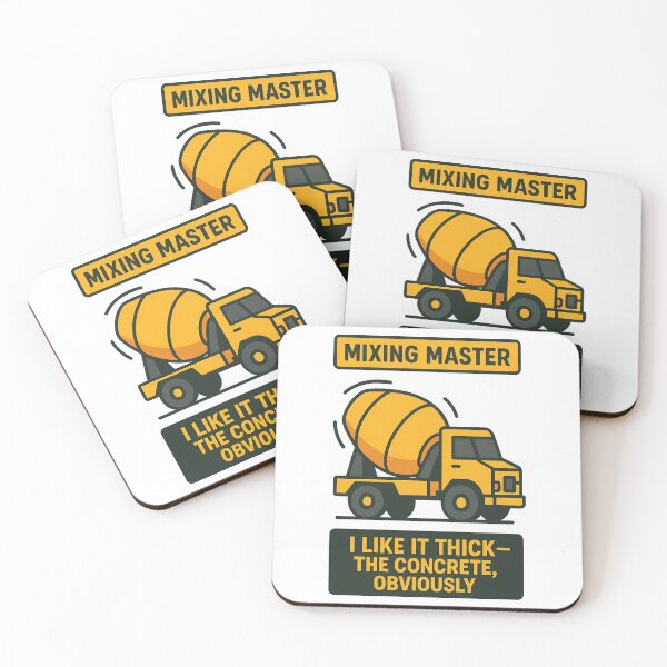 Item preview, Mixing Master Concrete Truck Design designed and sold by TeeTimeTreasure.