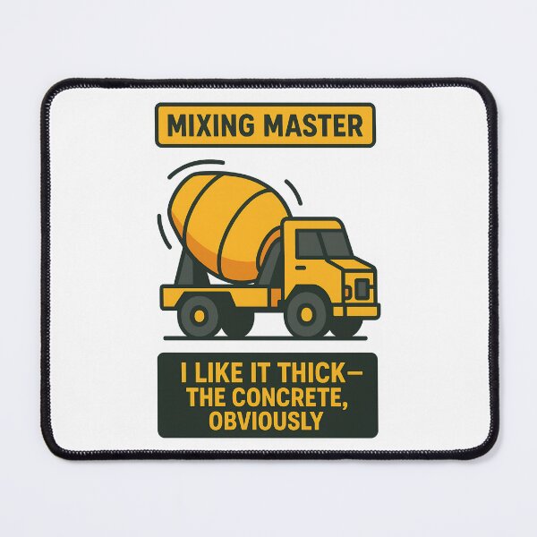 Item preview, Mixing Master Concrete Truck Design designed and sold by TeeTimeTreasure.