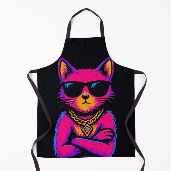 Item preview, Rebellious and stylish neon cat designed and sold by Ed2Emotion.