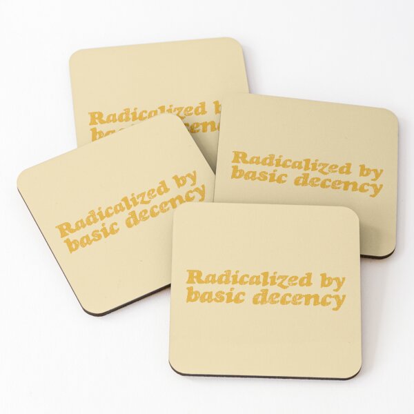Item preview, Radicalized By Basic Decency V3 - Amber designed and sold by sillyjess.