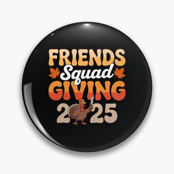 Item preview, Turkey Friendsgiving Squad Friends 90s Humor Party Thankful designed and sold by Daleburuling.