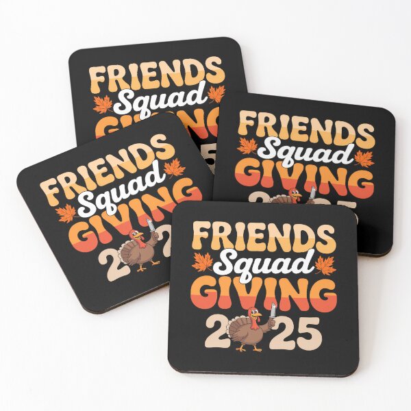 Item preview, Turkey Friendsgiving Squad Friends 90s Humor Party Thankful designed and sold by Daleburuling.