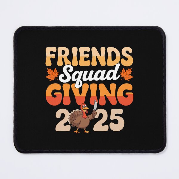 Item preview, Turkey Friendsgiving Squad Friends 90s Humor Party Thankful designed and sold by Daleburuling.