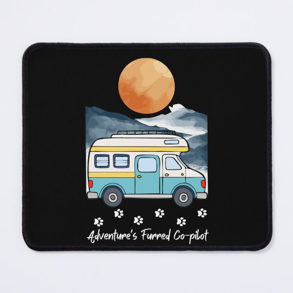 Item preview, Adventure's Furred Co-pilot. RV and Cat Design designed and sold by SofikoDesigns.