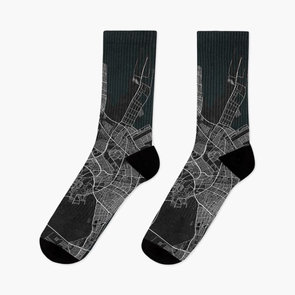 Item preview, Dammam City Map of Saudi Arabia - Dark designed and sold by deMAP.