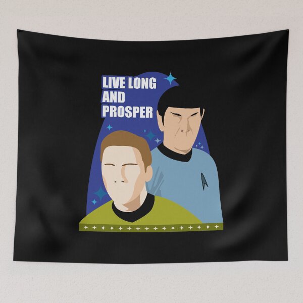 Item preview, Star Trek Mr Spock Live Long and Prosper designed and sold by Captain Banjo.