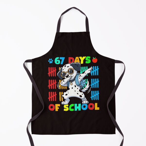 Item preview, Happy Sixty Seven Days School Cute Dalmatian Bright Fun designed and sold by ImeldaSparks.
