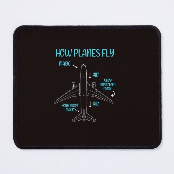 Item preview, How Planes Fly Diagram Funny Clever Minimal Aviation designed and sold by ImeldaSparks.