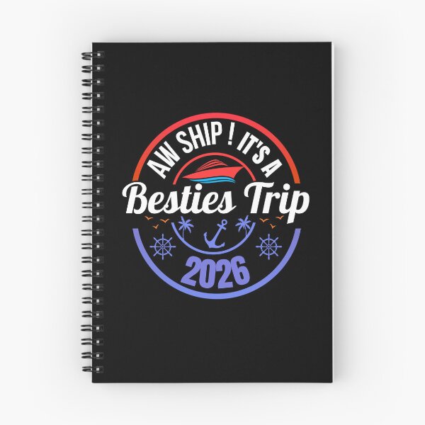 Item preview, Aw Ship It's A Besties Trip 2026 Girls Vacation Matching Together  designed and sold by ZACK ART.