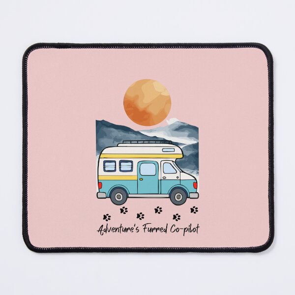 Item preview, Adventure's Furred Co-pilot. RV and Cat design designed and sold by SofikoDesigns.