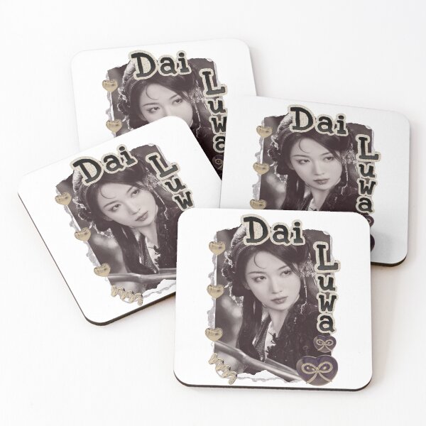 Item preview, Dai Lu Wa (戴露娅) Chinese Actress Cdrama Chinese Entertainment Scrapbook Collage Cozy Y2K Vintage Design designed and sold by HELL0WBELLO.