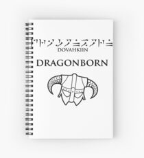 Dovahkiin - Dragonborn Spiral Notebook