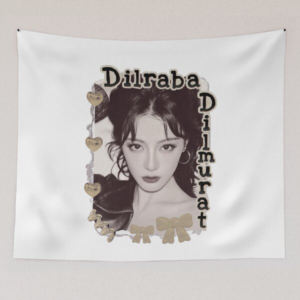 Item preview, Dilraba Dilmurat – Di Li Re Ba (迪丽热巴) Chinese Actress Cdrama Chinese Entertainment Scrapbook Collage Cozy Y2K Vintage Design designed and sold by HELL0WBELLO.