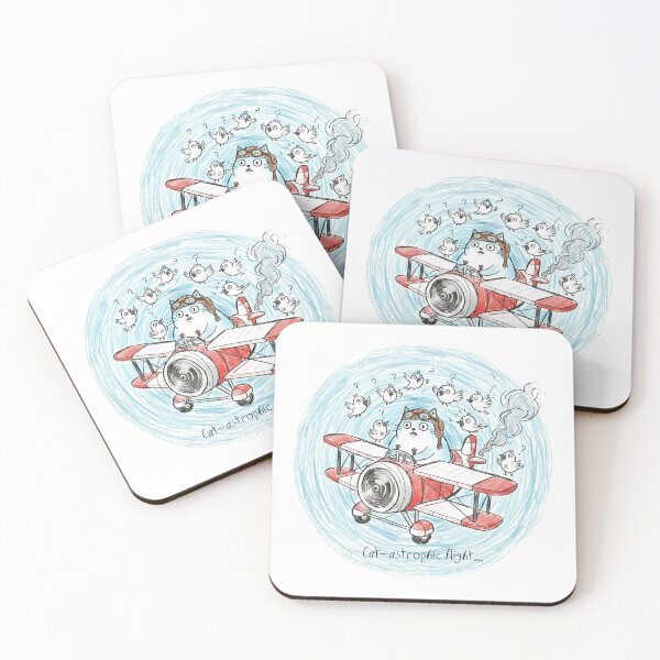 Item preview, Cat-astrophic flight... designed and sold by DvdTai.