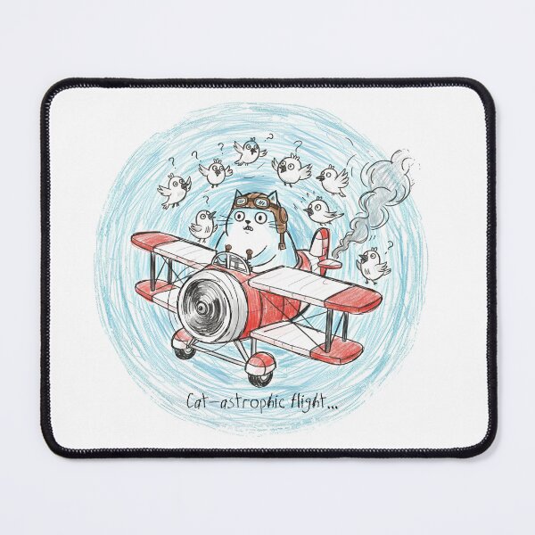 Item preview, Cat-astrophic flight... designed and sold by DvdTai.