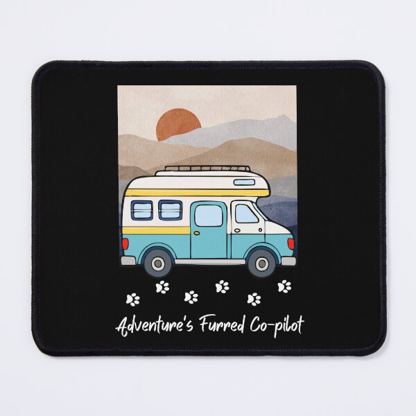 Item preview, Adventure's Furred Co-pilot. RV and Cat design designed and sold by SofikoDesigns.