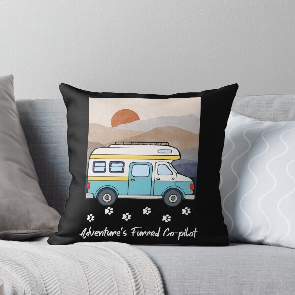 Item preview, Adventure's Furred Co-pilot. RV and Cat design designed and sold by SofikoDesigns.