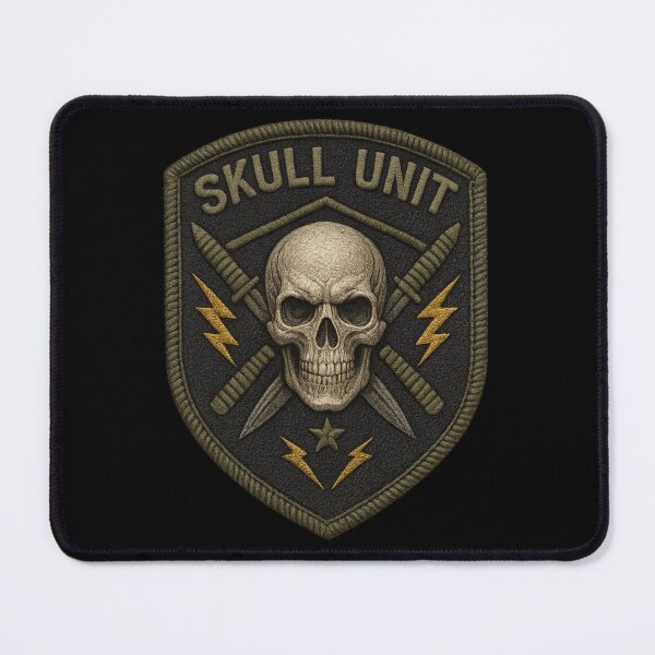 Item preview, Skull Unit crossed daggers tactical shield designed and sold by LaNadaYFundante.