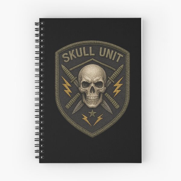 Item preview, Skull Unit crossed daggers tactical shield designed and sold by LaNadaYFundante.