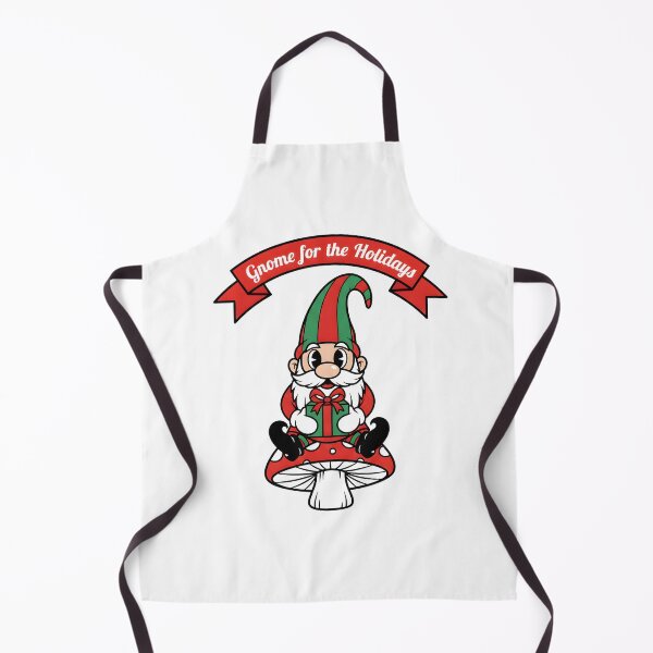 Item preview, Rubber Hose Christmas Gnome Sitting on Mushroom designed and sold by SeGoArtDesign.