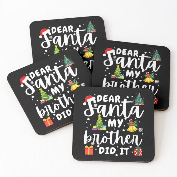 Item preview, Dear Christmas My Holiday Santa Funny Did Retro It Vintage Brother designed and sold by MediarMedic.