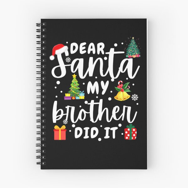Item preview, Dear Christmas My Holiday Santa Funny Did Retro It Vintage Brother designed and sold by MediarMedic.