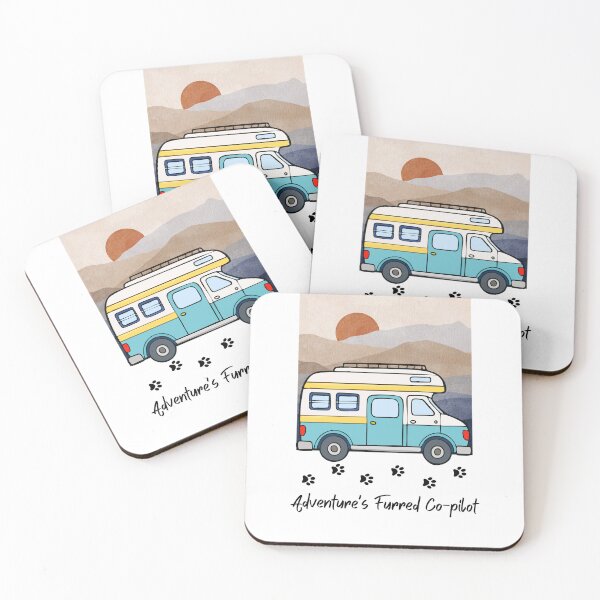 Item preview, Adventure's Furred Co-pilot. RV and Cat design designed and sold by SofikoDesigns.