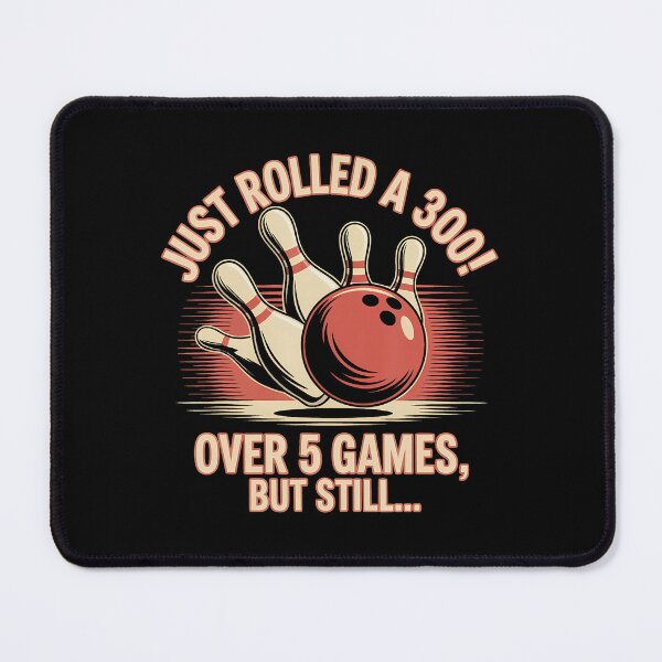 Item preview, Humorous Bowling Just Rolled A 300 Score Graphic Tee designed and sold by LauraLydiaa.