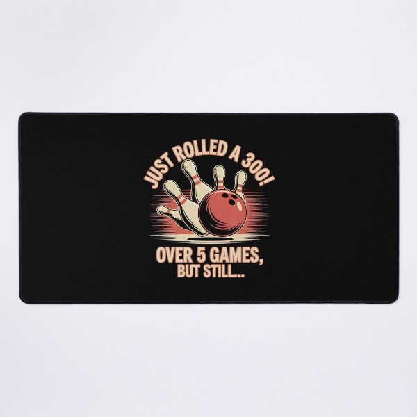 Item preview, Humorous Bowling Just Rolled A 300 Score Graphic Tee designed and sold by LauraLydiaa.