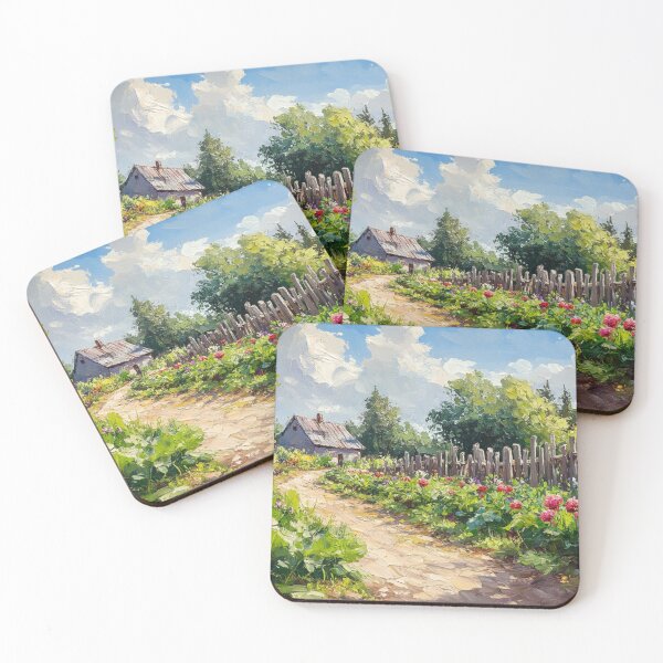 Item preview, Path through the garden, painting style designed and sold by ArtNames.