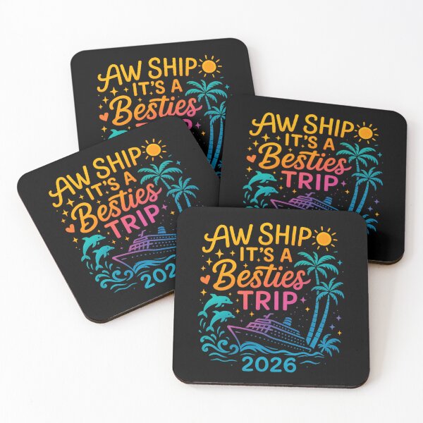 Item preview, Aw Ship It's A Besties Trip 2026 Vacation Matching Together designed and sold by hemagamo.