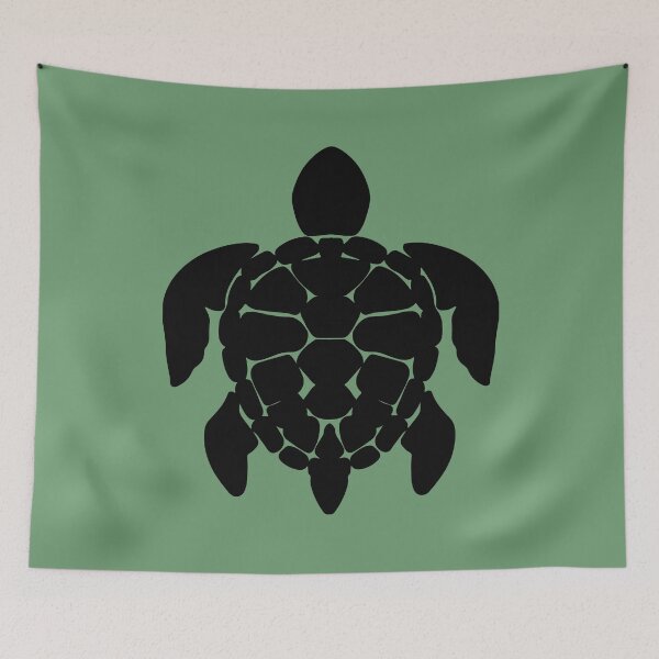 Item preview, Turtle silhouette designed and sold by helengarvey.