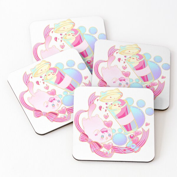 Item preview, Kawaii cat with bubble tea designed and sold by Luminiji.
