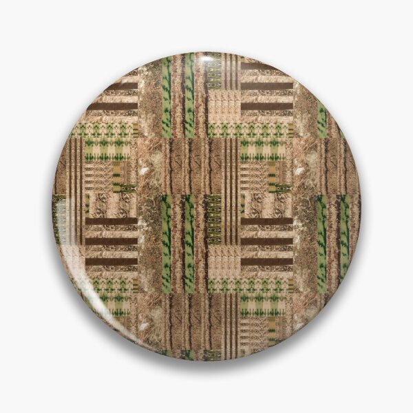 Item preview, Earthy Organic Natural Bark & Leaf Abstract Pattern designed and sold by AlienTechs.