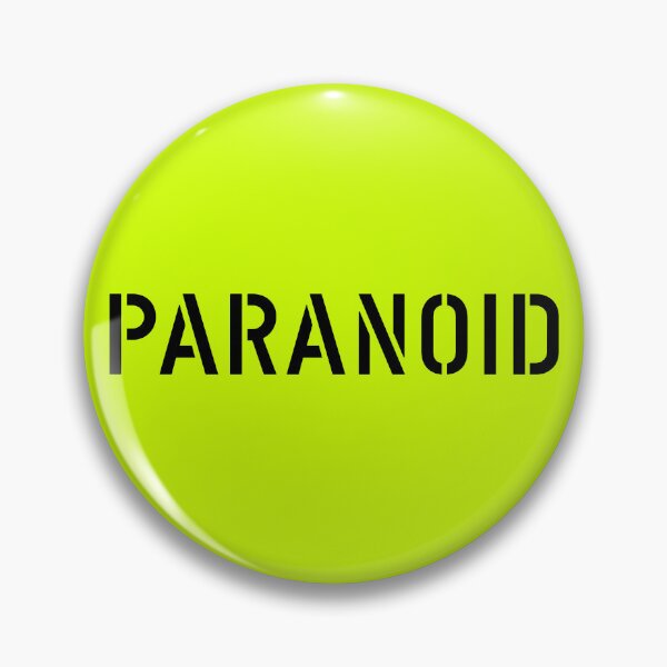 Item preview, Paranoid designed and sold by The Common Tee.