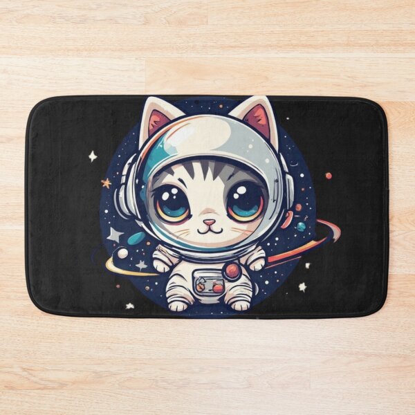 Item preview, Sweet Cosmic Kitty Logo – Adorable Space-Themed Cat Design designed and sold by SweetRossel.