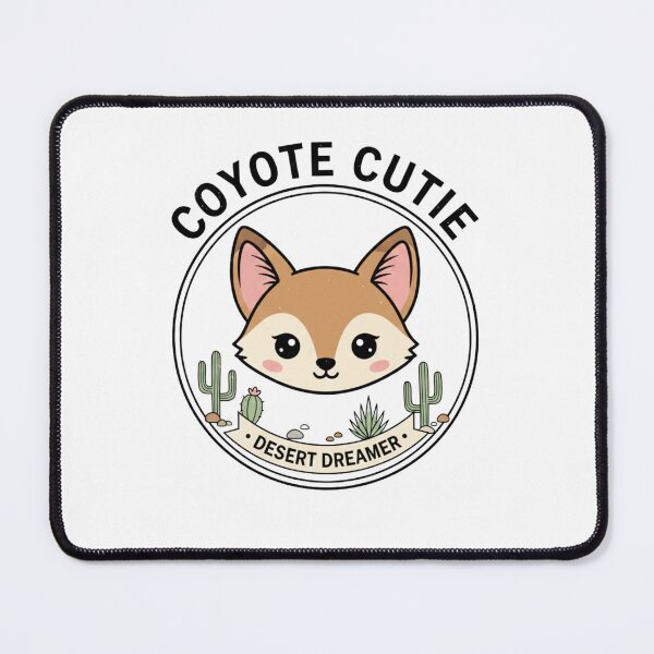 Item preview, Coyote Cutie desert dreamer t-shirt designed and sold by TheHappyHaul.
