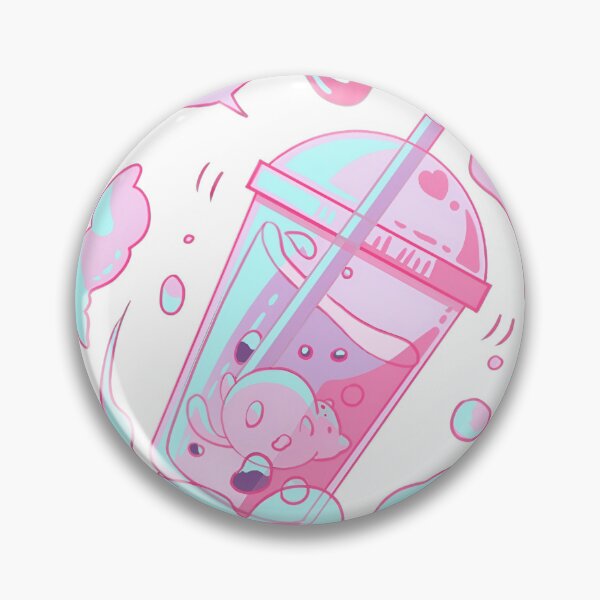 Item preview, Cute Yummy Bubble Tea with fat cat designed and sold by Luminiji.
